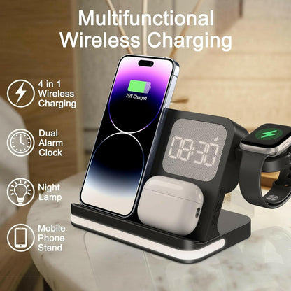 Charging Station for Multiple Devices Compatible with Iphone, Wireless Charging Station Iphone