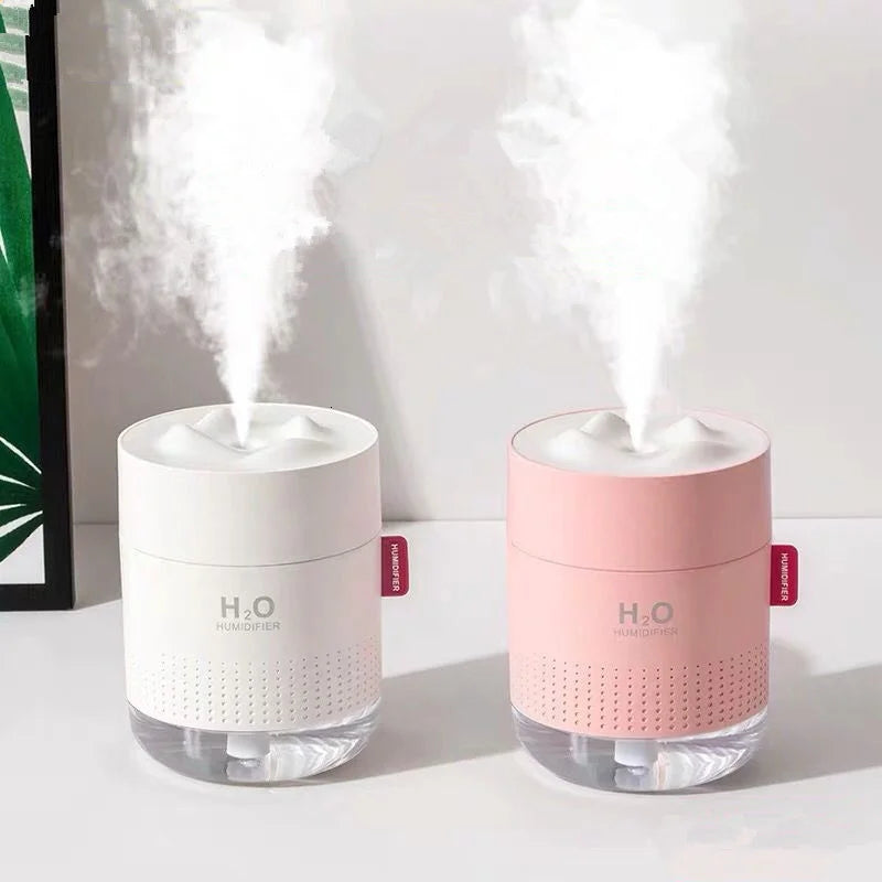 Wireless USB Portable Humidifier with Aroma Diffuser – Rechargeable 2000mAh Battery | Perfect for Home and Office