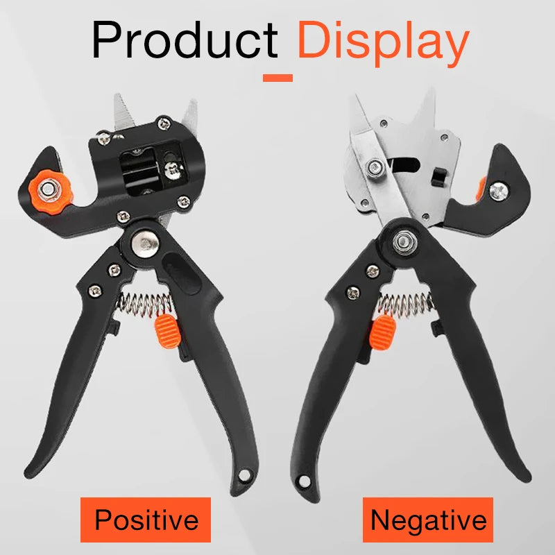 Newshark Professional Grafting Scissors | Garden Pruning Shears for Fruit Trees | High-Quality Cutting Tool Set