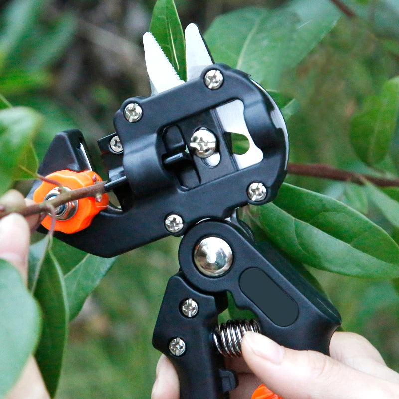 Newshark Professional Grafting Scissors | Garden Pruning Shears for Fruit Trees | High-Quality Cutting Tool Set