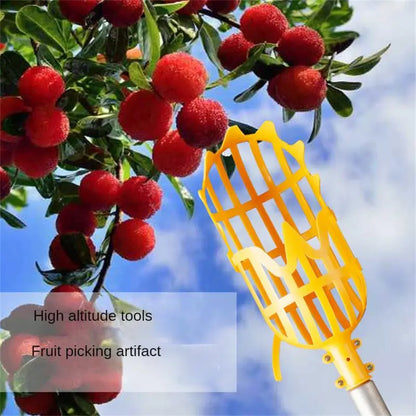 Universal Fruit Picker Tool | Lightweight Plastic Fruit Picking Head for Easy Harvesting | Ideal for Loquat, Bayberry & More