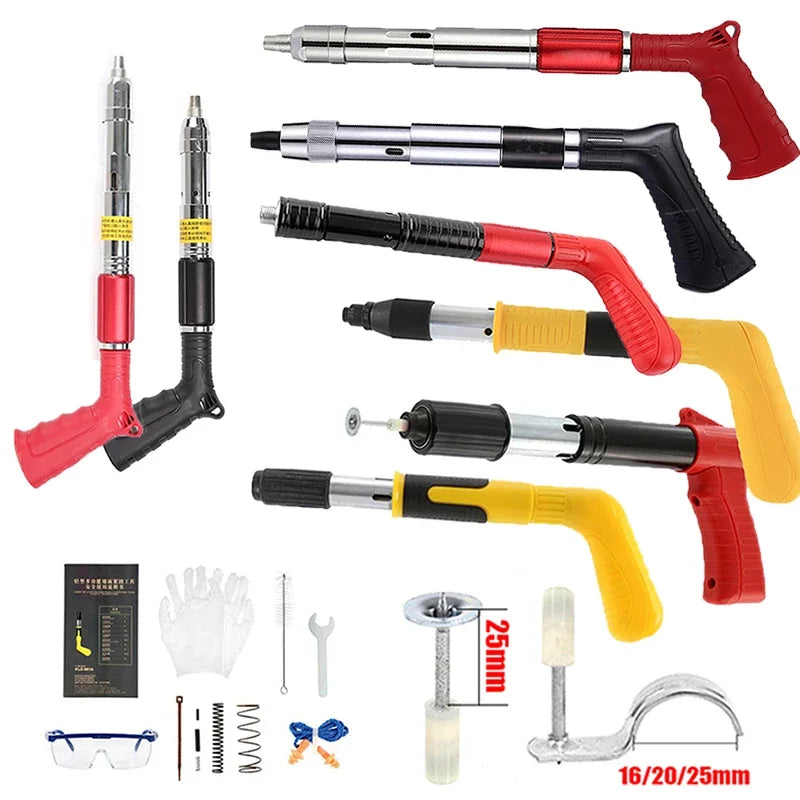 Manual Mini Steel Nail Gun & Rivet Tool Set – Versatile Fastening Solution for Home & Metalworking