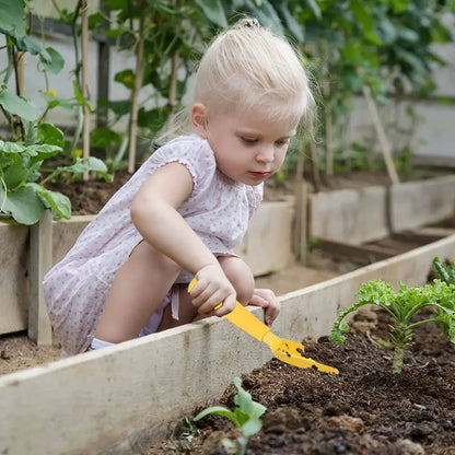 Kids Gardening Tools Set | Colorful Candy Garden Tools for Children | Safe Trowel, Shovel, Rake & Watering Pot | Perfect Spring Gift