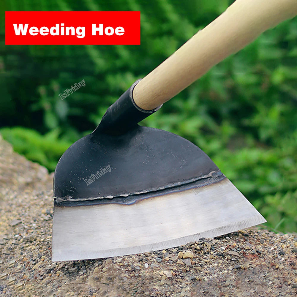 Garden Weeding Hoe | Durable Manganese Steel Handheld Tool for Easy Weeding & Soil Loosening | Essential Gardening & Farming Tool