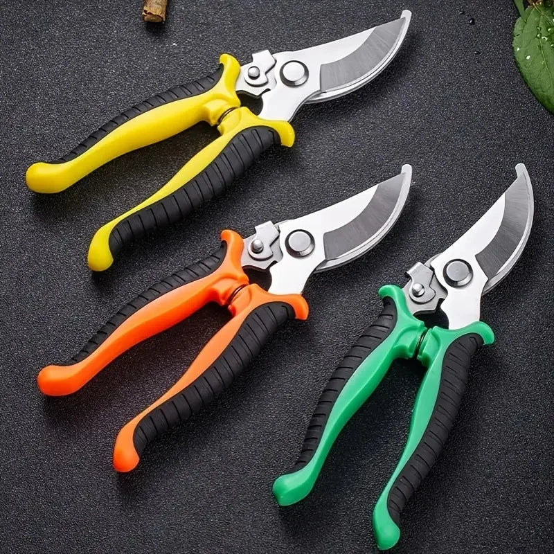 Professional Sharp Bypass Pruning Shears | Ergonomic Garden Scissors for Trimming & Shaping | Ideal for Flowers & Small Branches