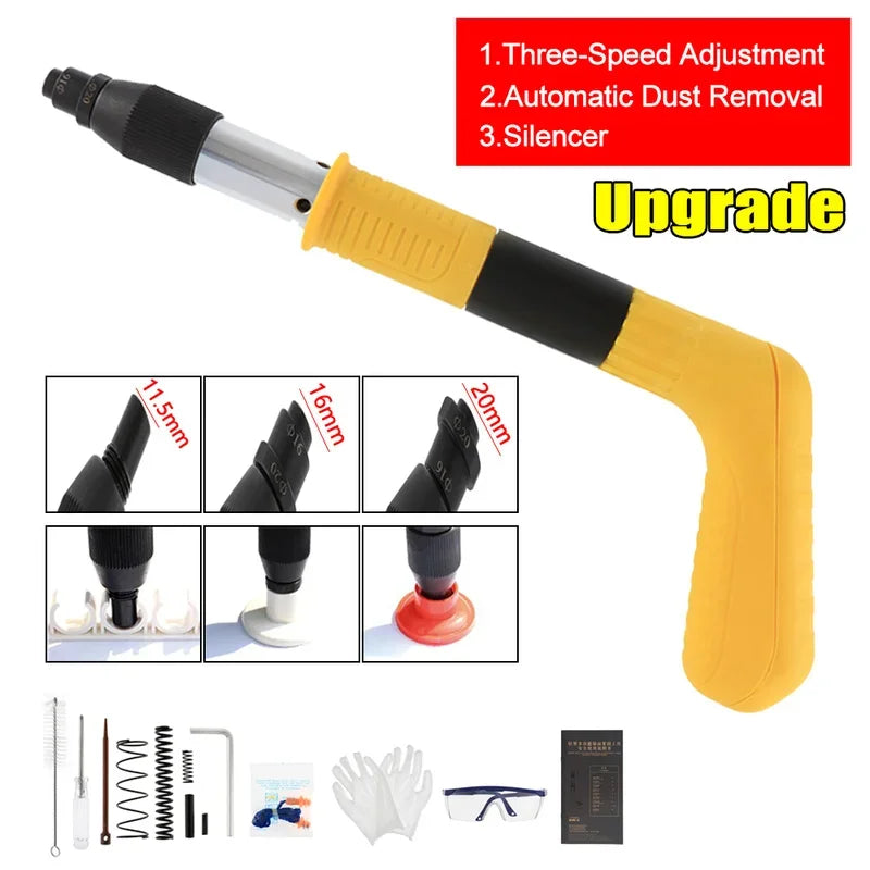 Manual Mini Steel Nail Gun & Rivet Tool Set – Versatile Fastening Solution for Home & Metalworking