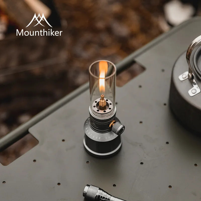 Camping Candle Lamp - Mounthiker Gas Lantern & Night Light for Tents