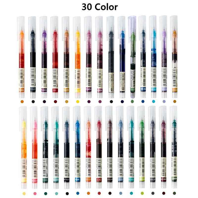 12-Color Gel Pen Set | Fine Nib Gel Ink Pens with High Capacity | Perfect for School, Office, and Creative Projects